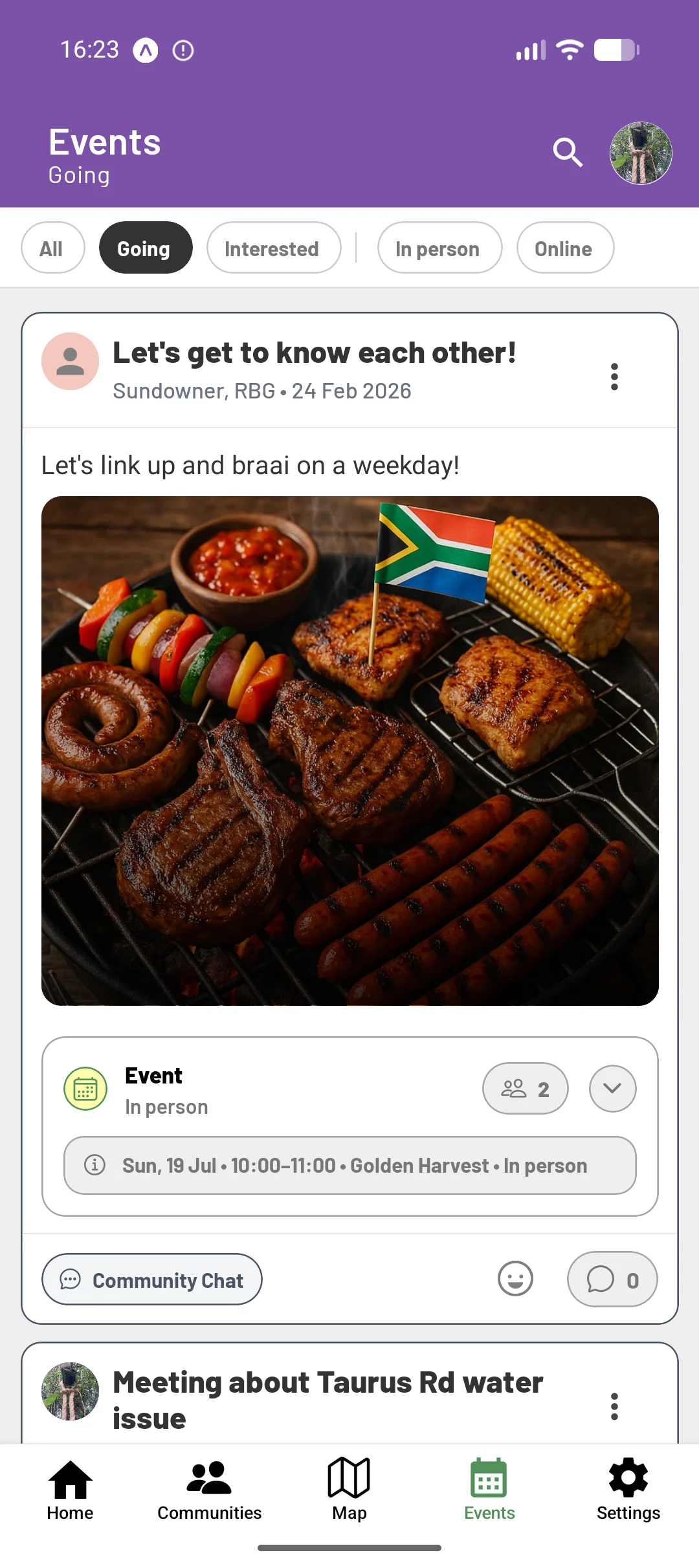 Community App screenshot 4