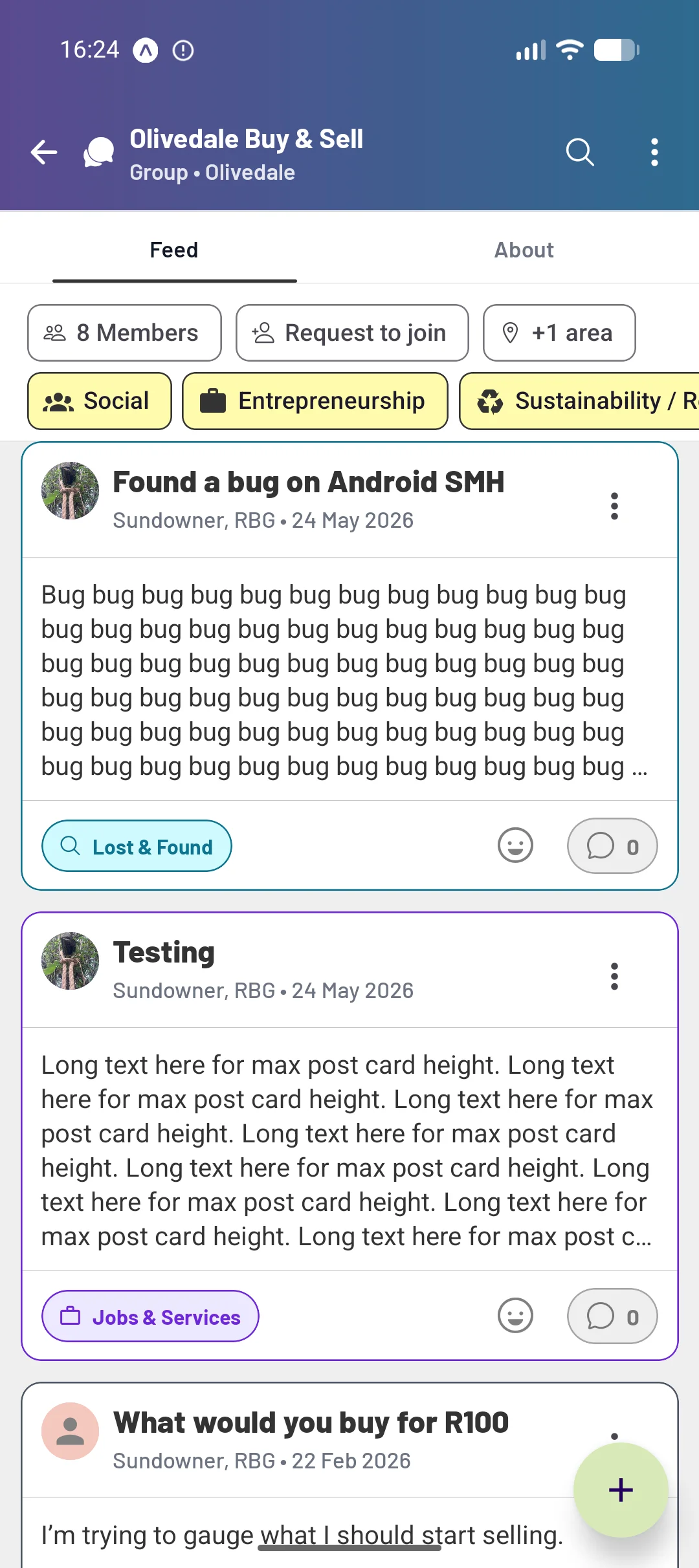 Community App screenshot 5